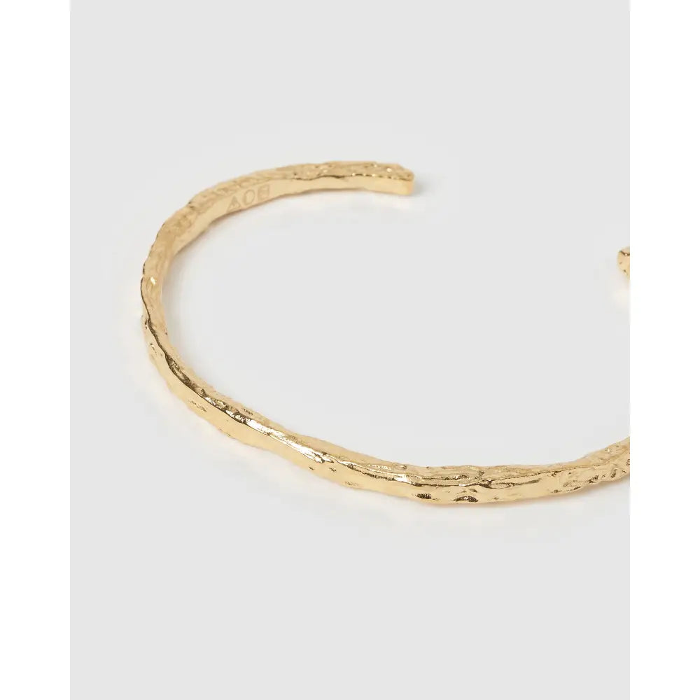 Helios Gold Cuff Bracelet - Bracelets