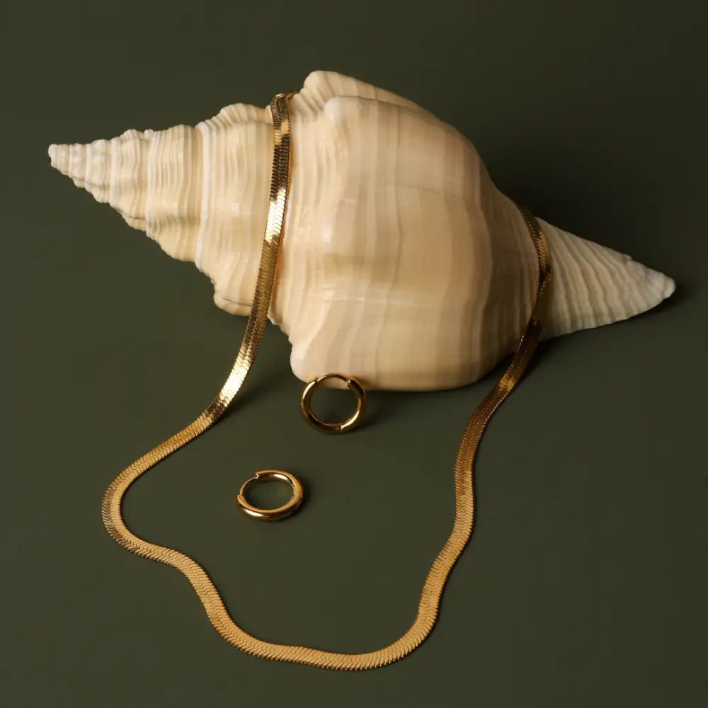 Herringbone Choker - Necklaces