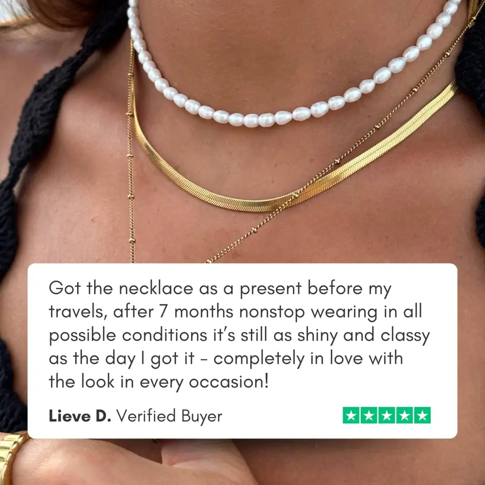 Herringbone Choker - Necklaces