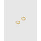 Holi Gold Huggie Earrings - Earrings