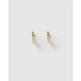 Holi Gold Huggie Earrings - Earrings
