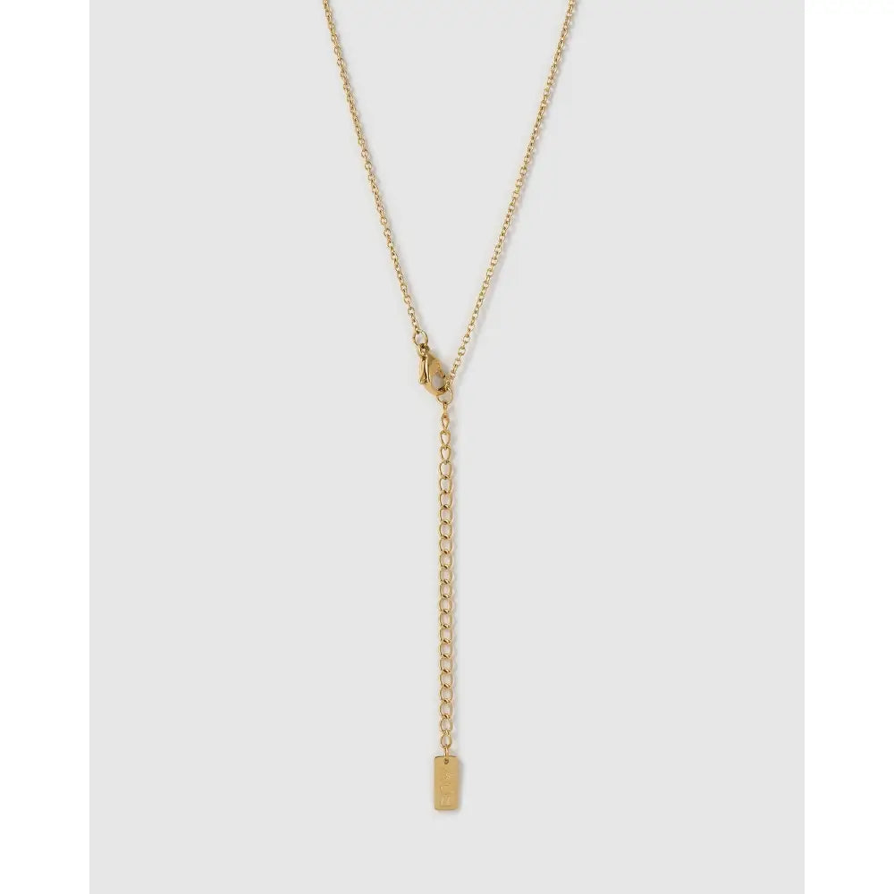 Honey Heart Gold Necklace - Necklaces