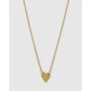 Honey Heart Gold Necklace - Necklaces