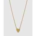 Honey Heart Gold Necklace - Necklaces