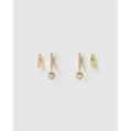 Honeycomb Earring Stack - Earrings