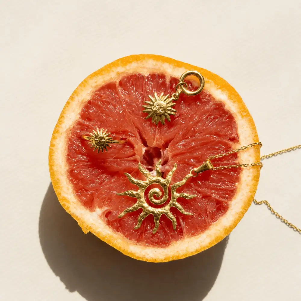Ibiza Sun Necklace - Necklaces
