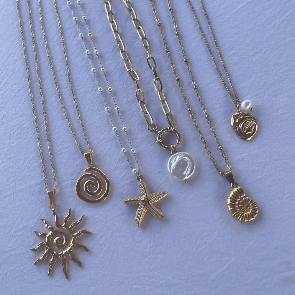 Ibiza Sun Necklace - Necklaces