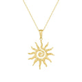 Ibiza Sun Necklace - Gold - Necklaces