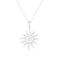 Ibiza Sun Necklace - Silver - Necklaces
