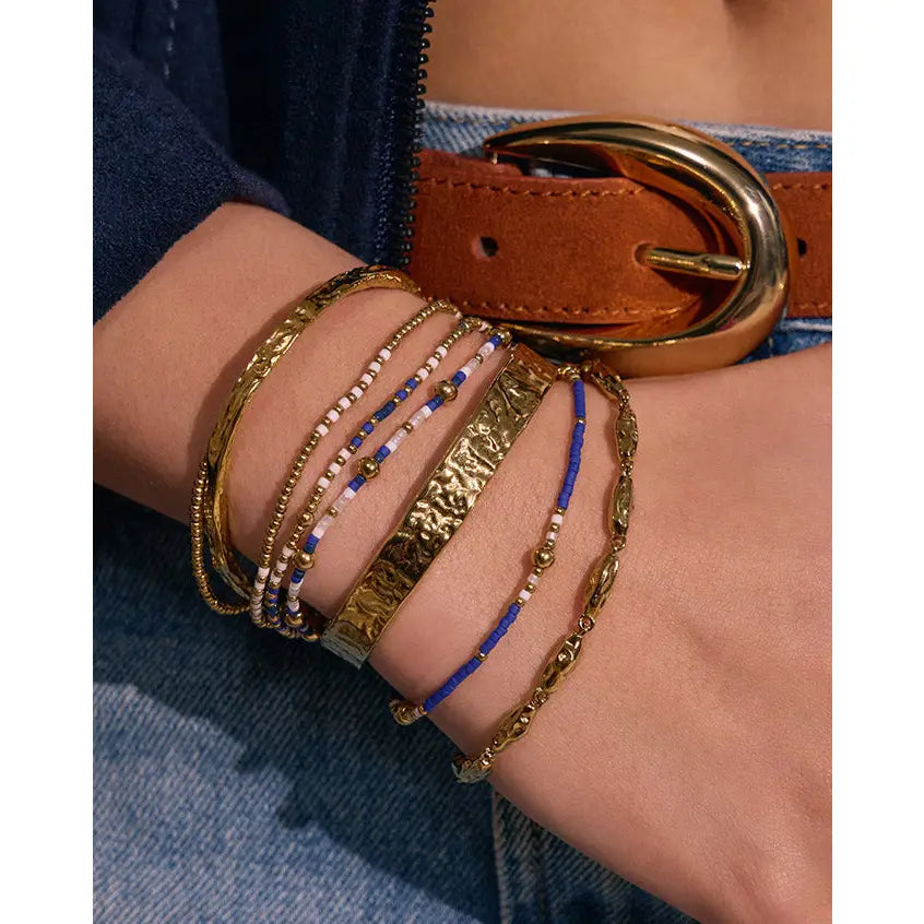 Iggy Gold Bracelet Stack - Bracelets
