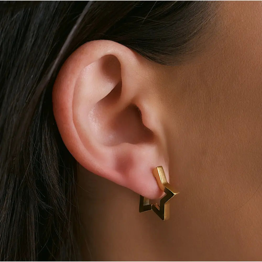 In The Stars Hoop Earrings - Earrings