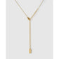 Initial Charm Necklace - Necklaces