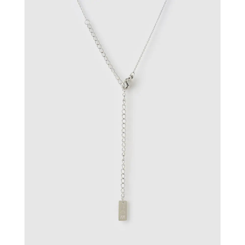 Initial Charm Necklace - Necklaces