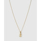Initial Charm Necklace - S / Gold - Necklaces