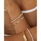 Initial Pearl Gold Bracelet - Bracelets