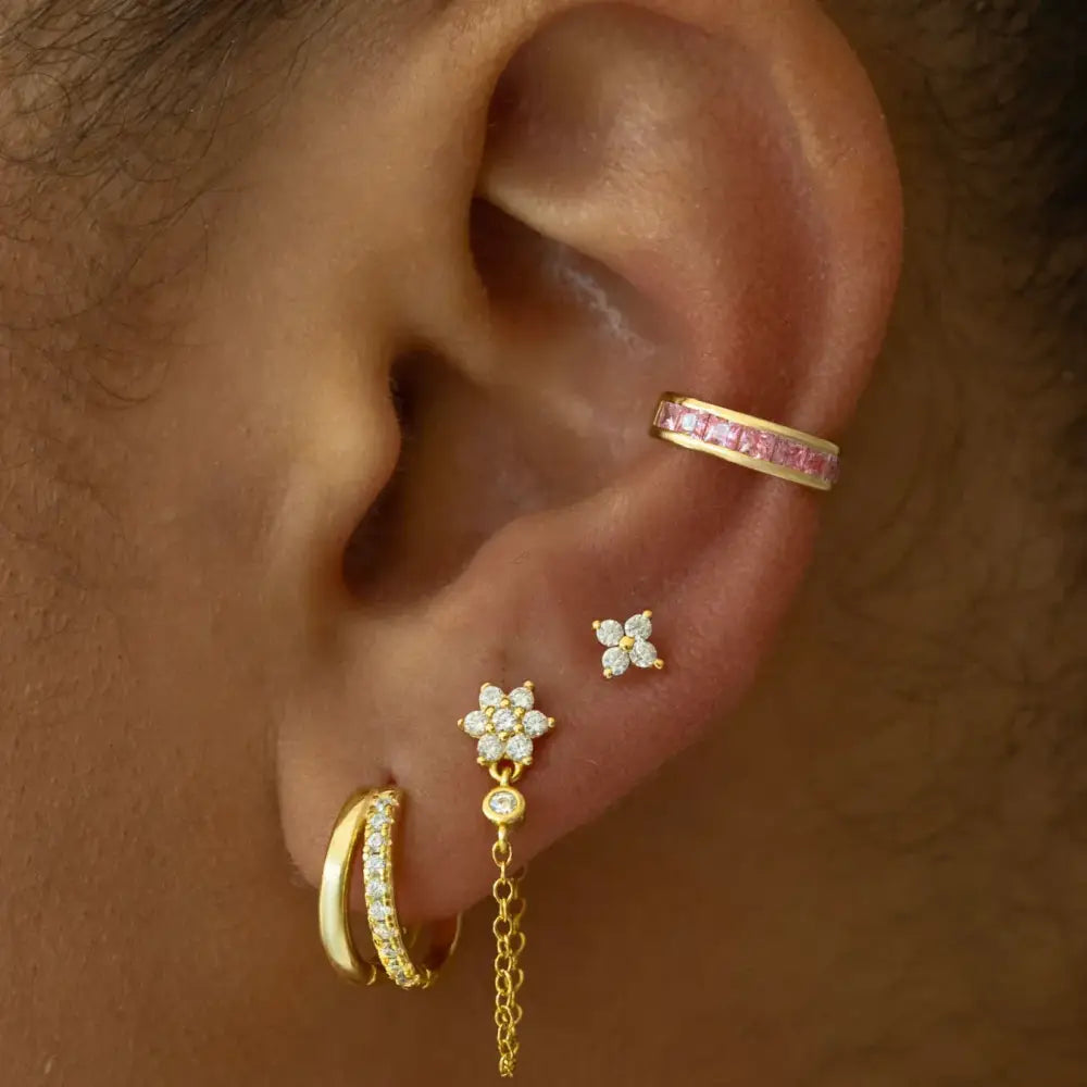 Iris Stud Earrings - Earrings