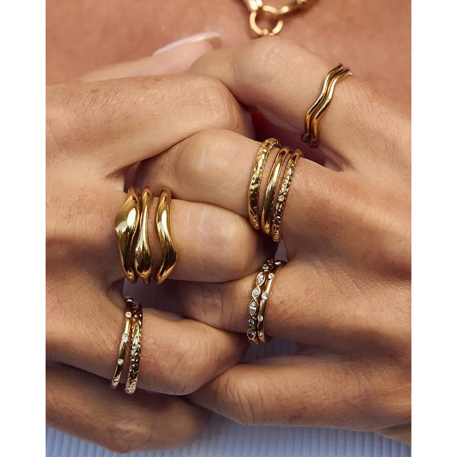 Isabel Gold Ring - Rings