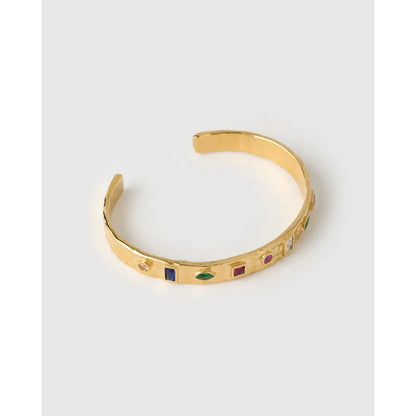 Isabella Gold Cuff - Gold - Bracelets