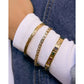 Isabella Gold Cuff - Gold - Bracelets