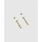 Isadora Gold Drop Earrings - Earrings