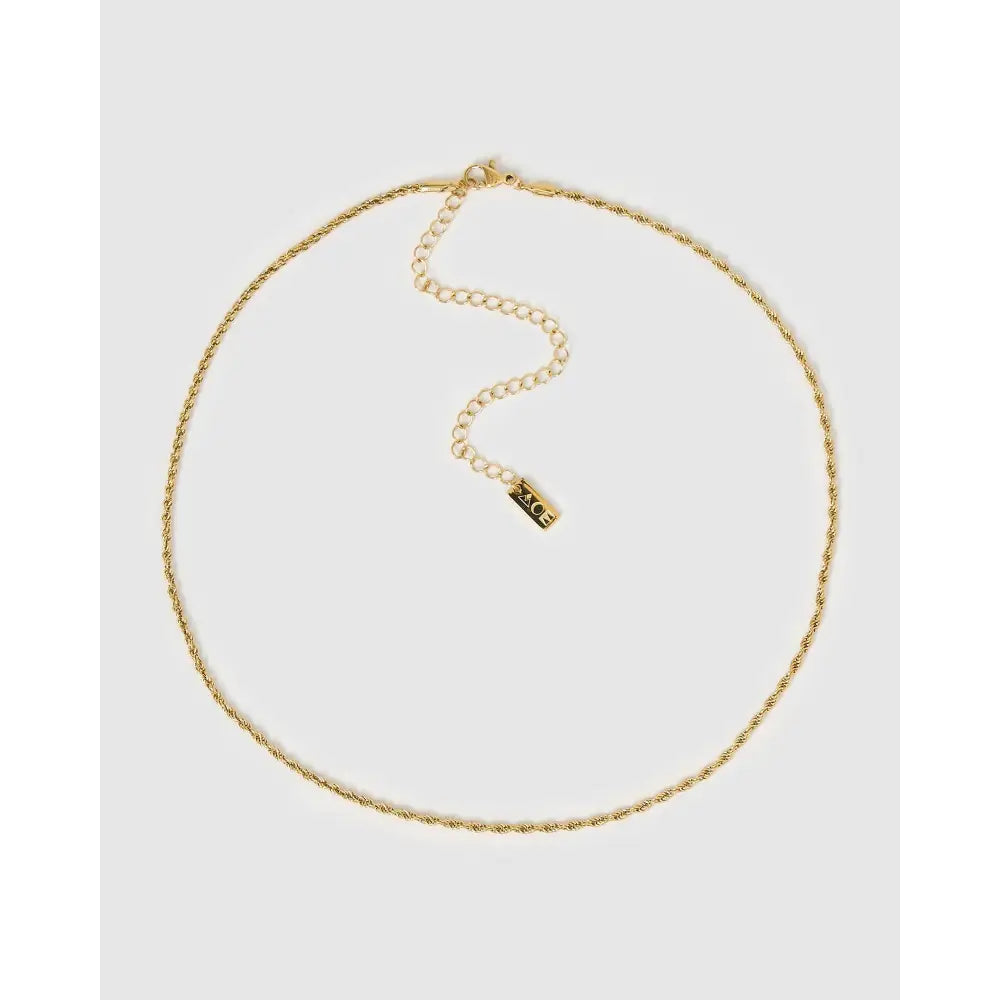 Izi Gold Necklace - Necklaces