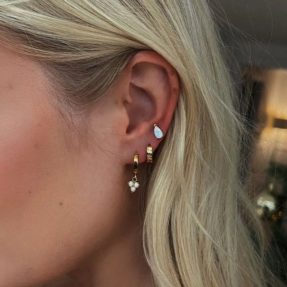 Jagger Huggie Hoop Earrings - Earrings