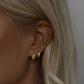 Jagger Huggie Hoop Earrings - Earrings