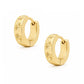 Jagger Huggie Hoop Earrings - Gold - Earrings