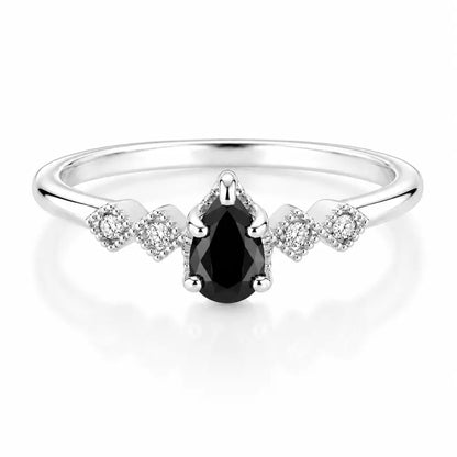 Jasmine Ring - Silver / 5 - Rings