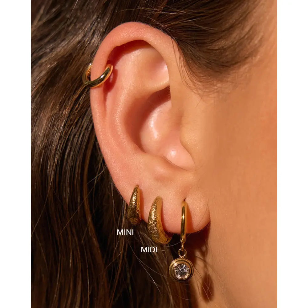 Jax Gold Earrings - Earrings