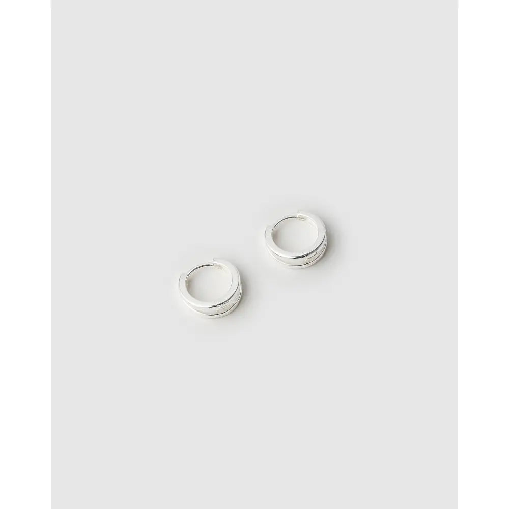 Jean Huggie Earrings - Earrings