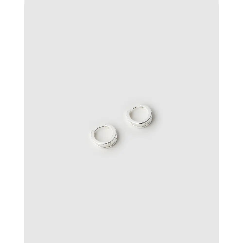 Jean Huggie Earrings - Earrings
