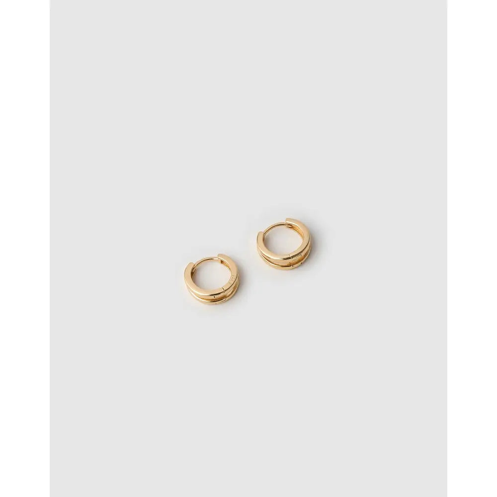 Jean Huggie Earrings - Earrings