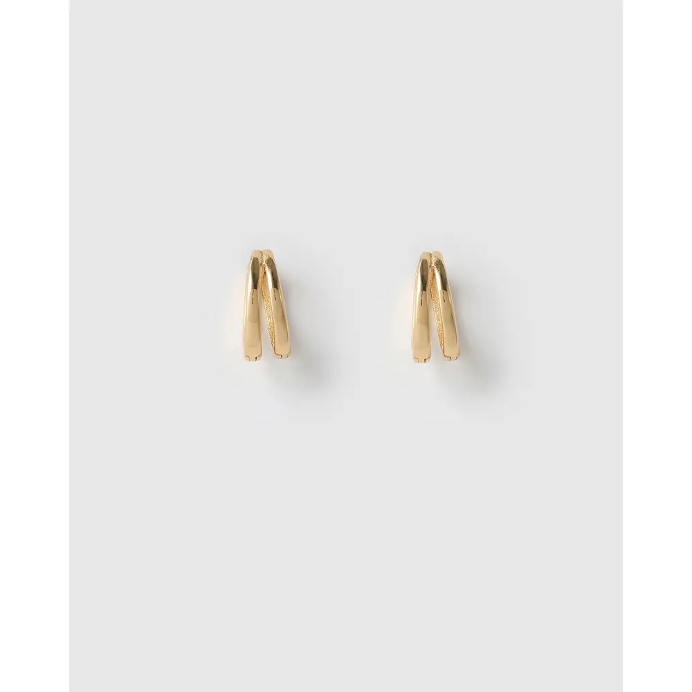 Jean Huggie Earrings - Earrings