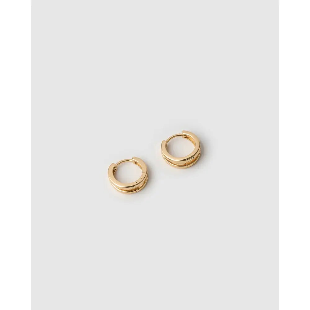 Jean Huggie Earrings - Earrings