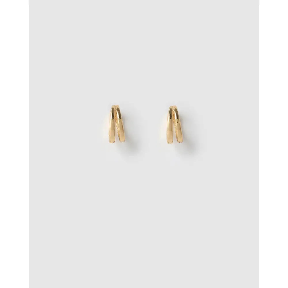 Jean Huggie Earrings - Gold / Mini - Earrings