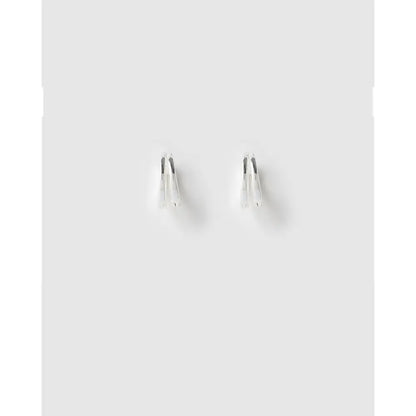 Jean Huggie Earrings - Silver / Mini - Earrings