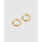 Jett Hoop Earrings - Gold - Earrings