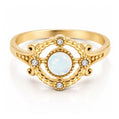 Jolie Opal Ring - Gold / 4 - Rings