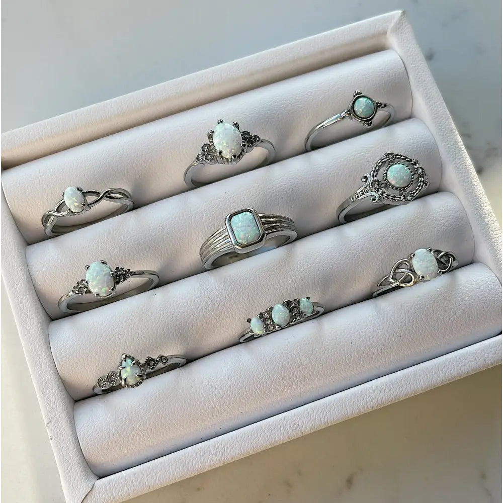 Jolie Opal Ring - Rings