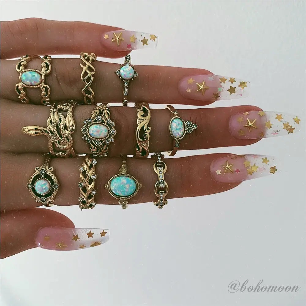 Jolie Opal Ring - Rings