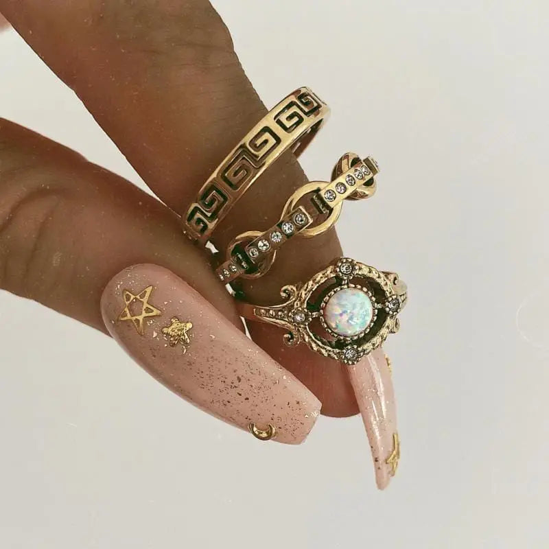 Jolie Opal Ring - Rings
