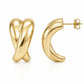 Jules Stud Earrings - Gold - Earrings