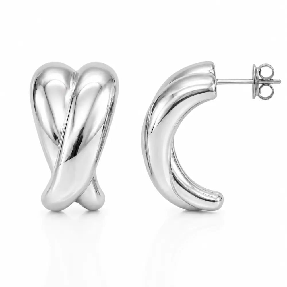 Jules Stud Earrings - Silver - Earrings