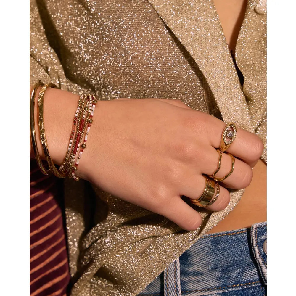 Karma Gold Ring - Rings