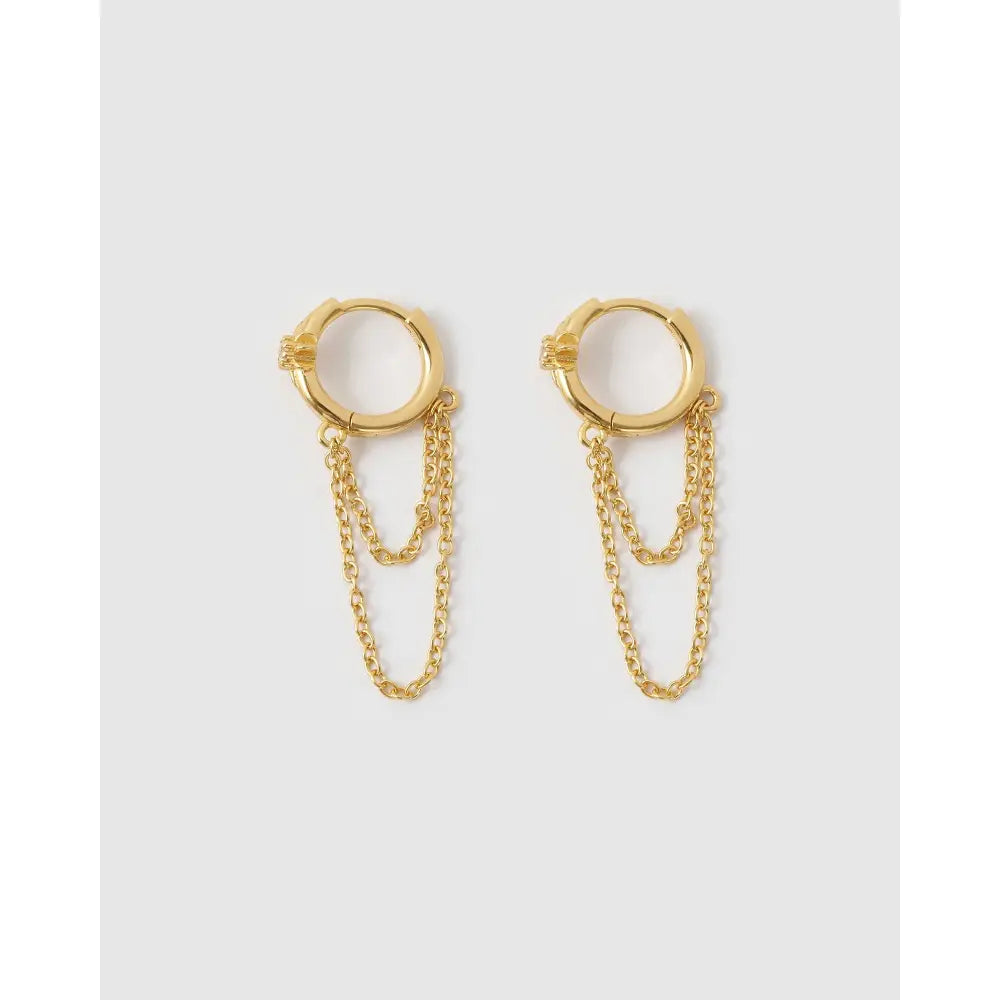 Kenzie Chain Earrings - Earrings