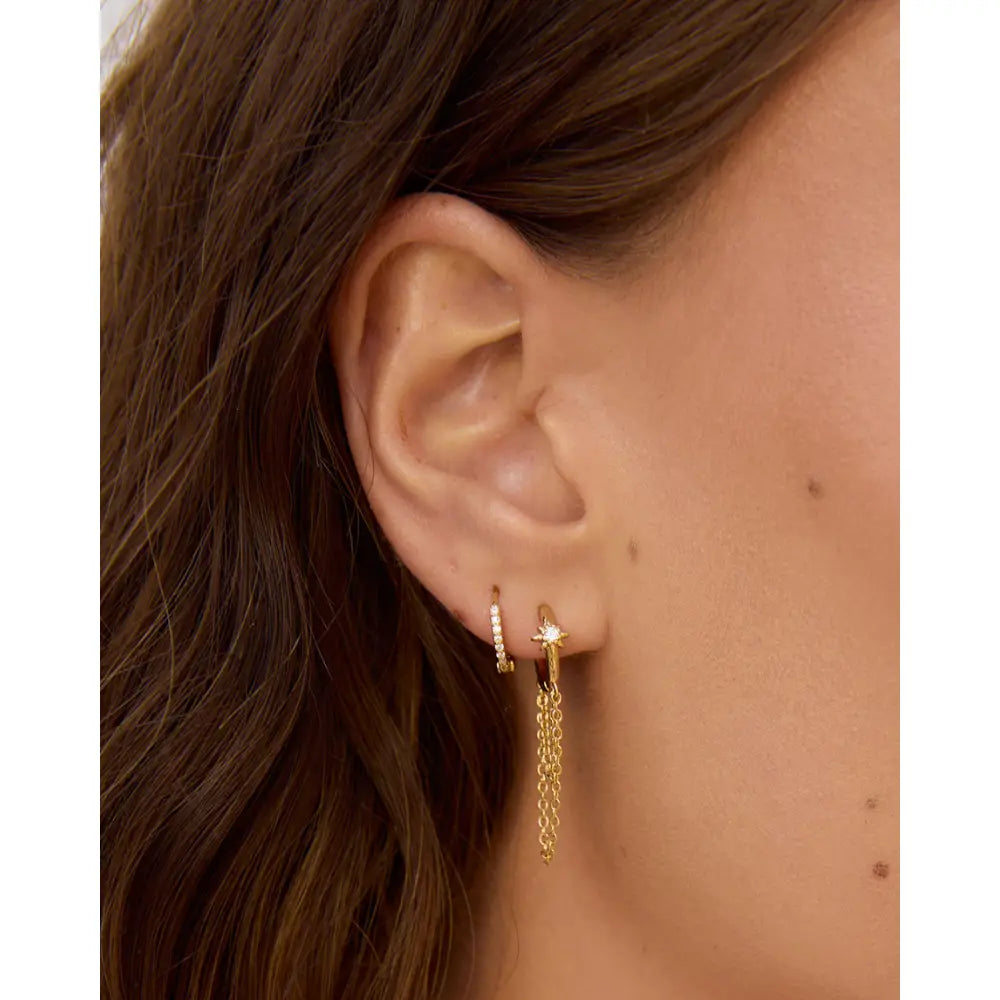 Kenzie Chain Earrings - Earrings