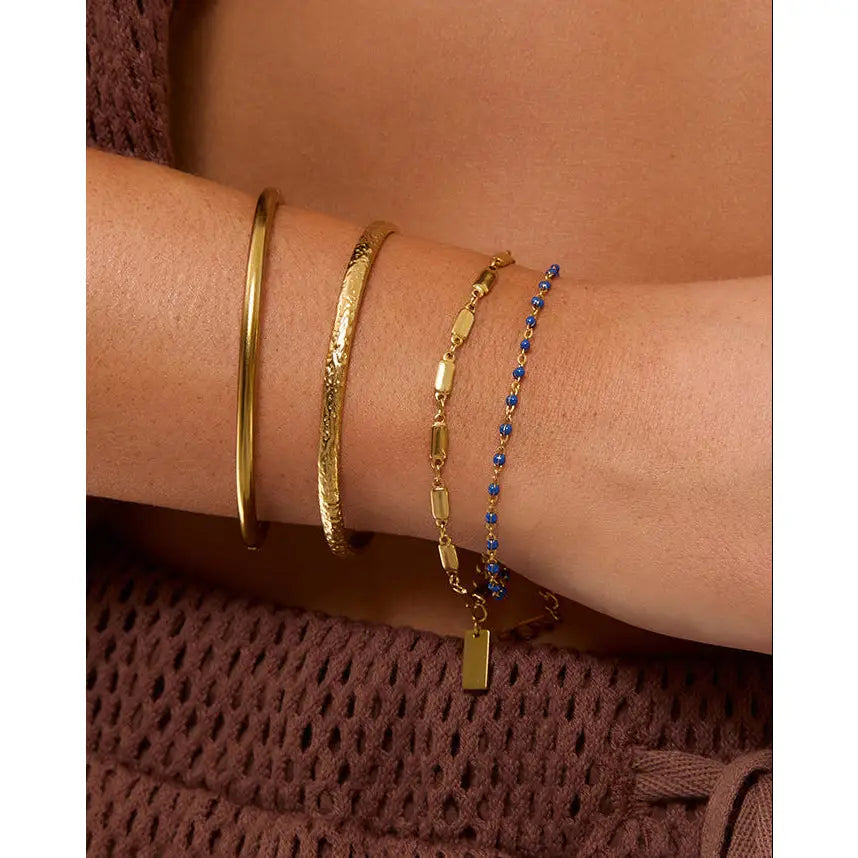 Kiara Gold Bracelet - Gold - Bracelets