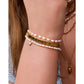 Kiki Pearl Heart Gold Bracelet - Bracelets