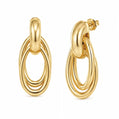 Kitty Stud Earrings - Gold - Earrings